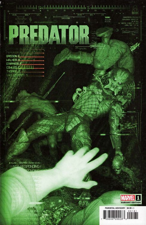 Predator (Marvel Comics), Vol. 1 #1H - A BLACK 32