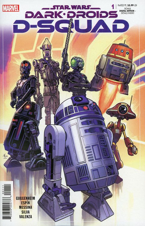 Star Wars: Dark Droids - D-Squad #1A - A RED 37