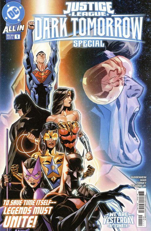 Justice League: Dark Tomorrow Special #1A - A BLACK 64