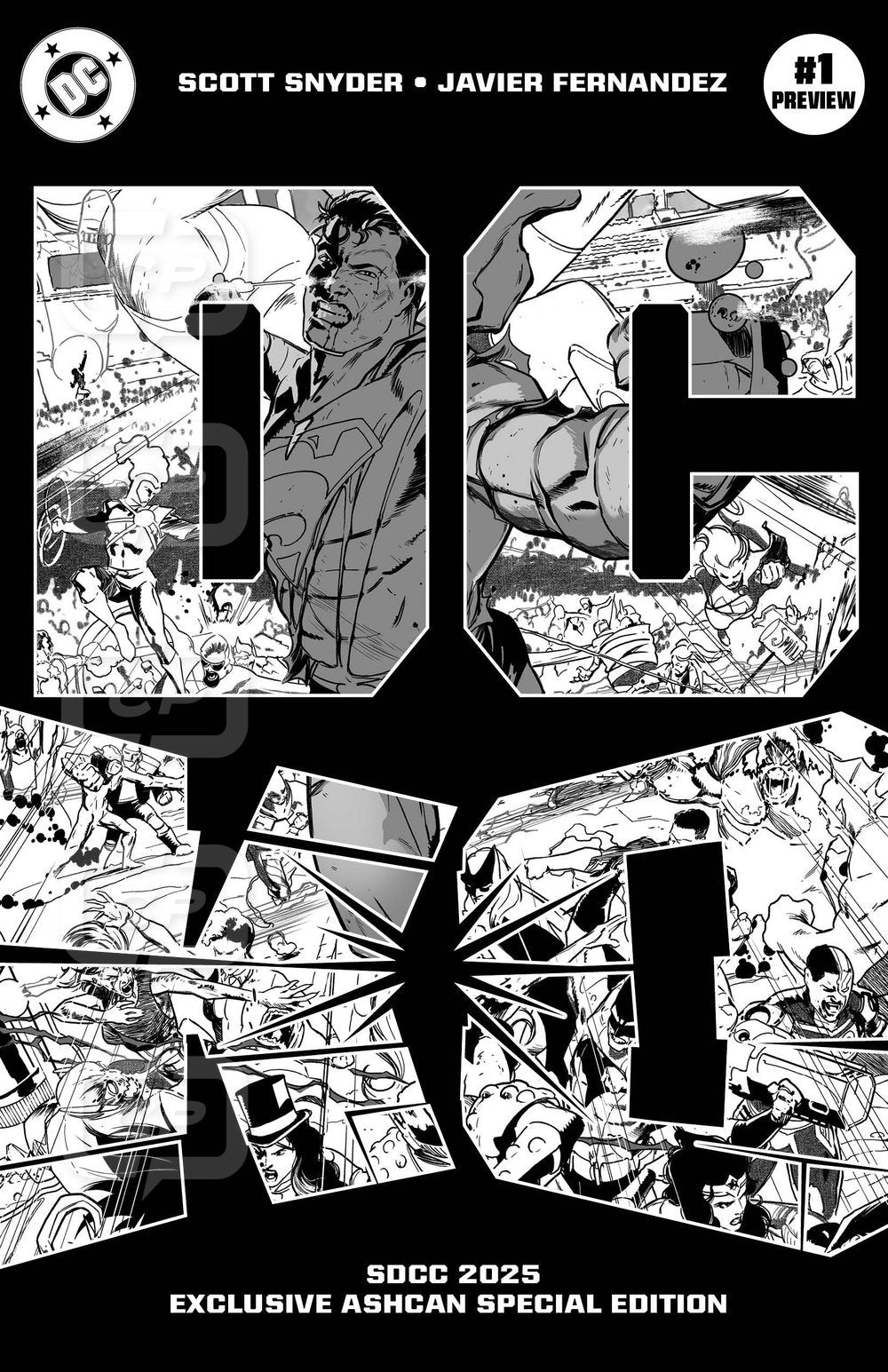 DC K.O. #Ashcan-D - A BLACK 75