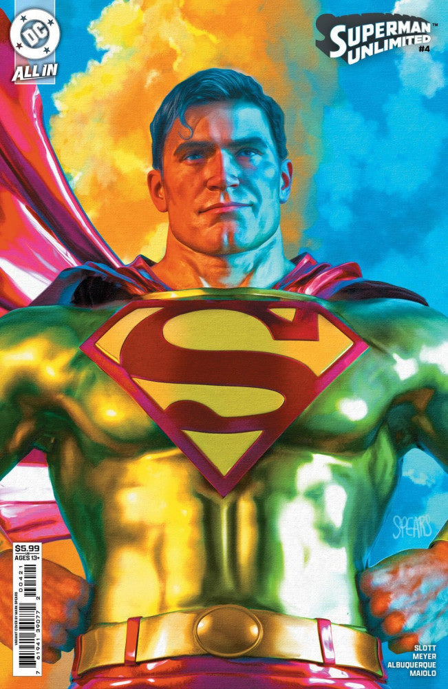 Superman Unlimited #4B - B BLACK 87