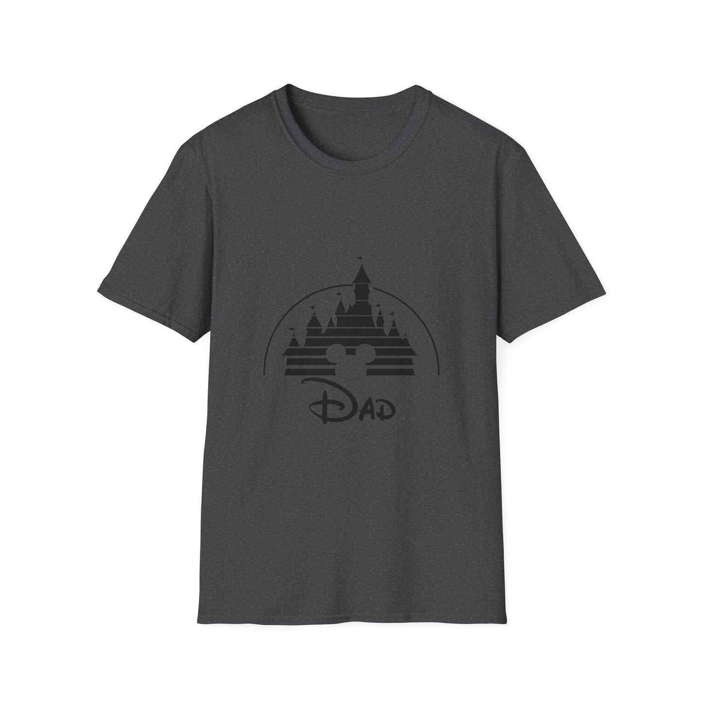 Castle Dad T-Shirt — Retro Fairytale Castle Dad Tee