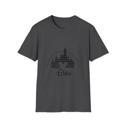 Castle Dad T-Shirt — Retro Fairytale Castle Dad Tee