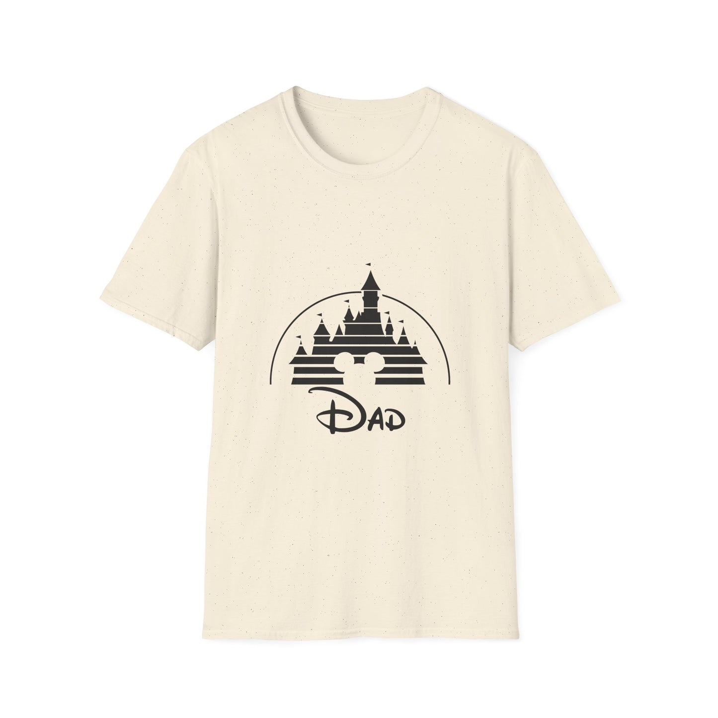 Castle Dad T-Shirt — Retro Fairytale Castle Dad Tee