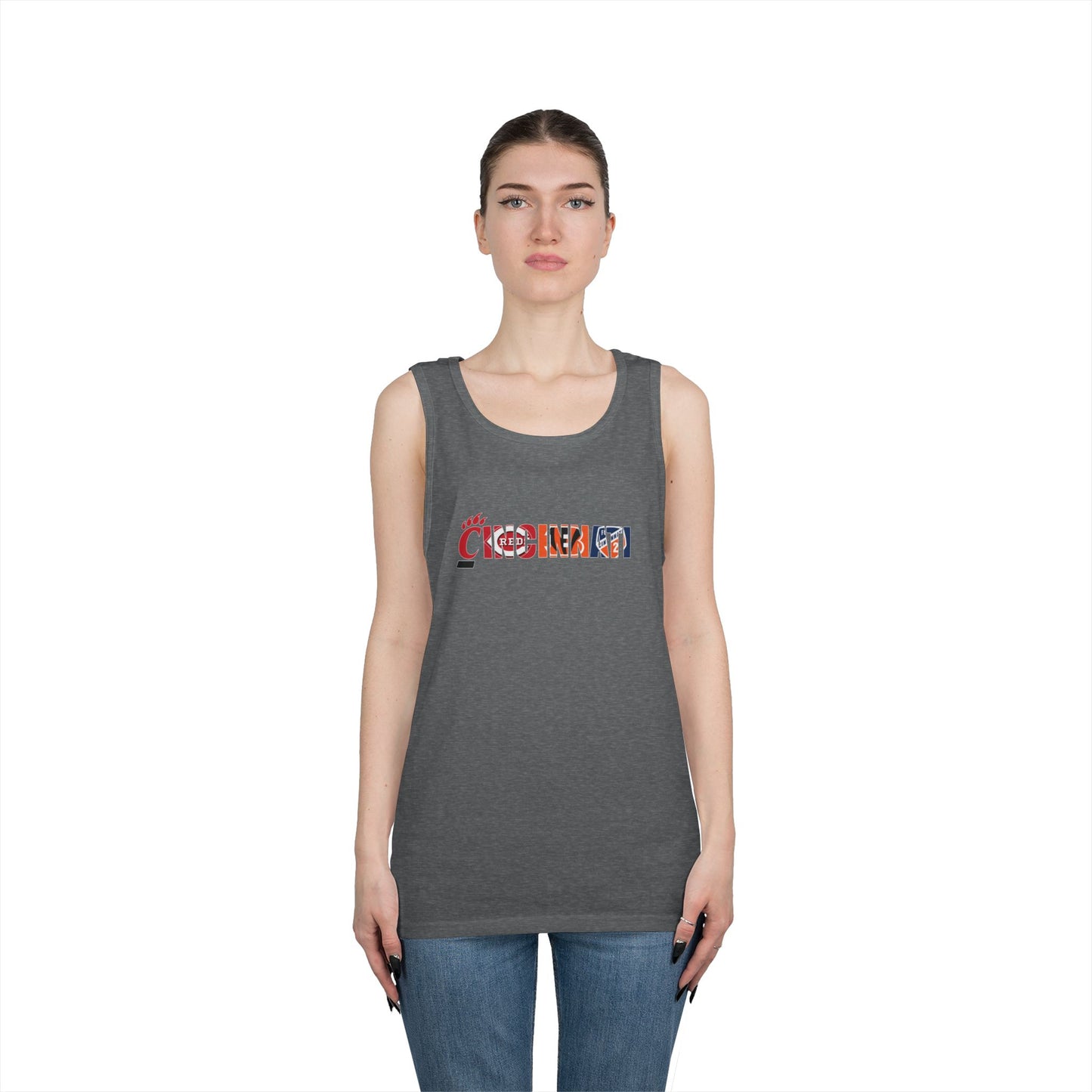 Cincinnati Floral Flag Tank