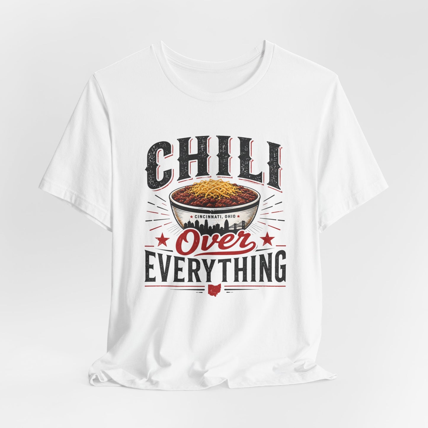 Chili Over Everything T-Shirt — Funny Chili Lover Tee