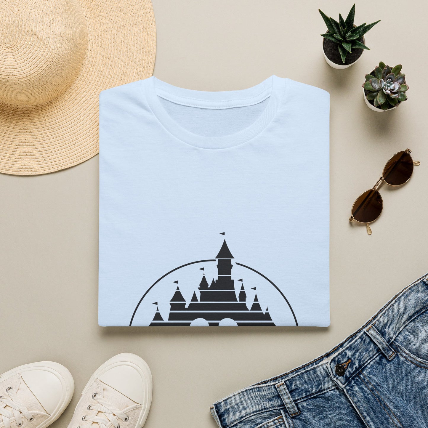 Grandpa Castle T-Shirt — Vintage Fairytale Grandpa Graphic Tee