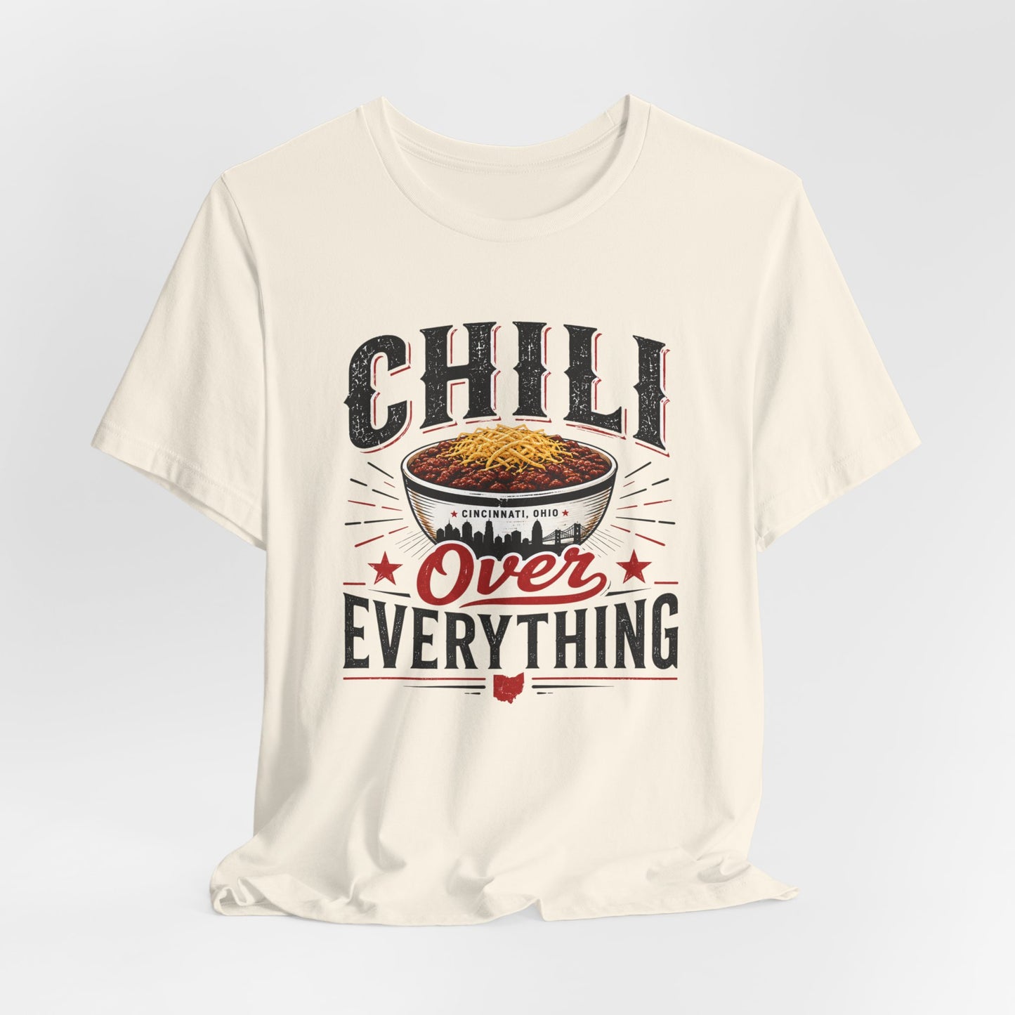 Chili Over Everything T-Shirt — Funny Chili Lover Tee