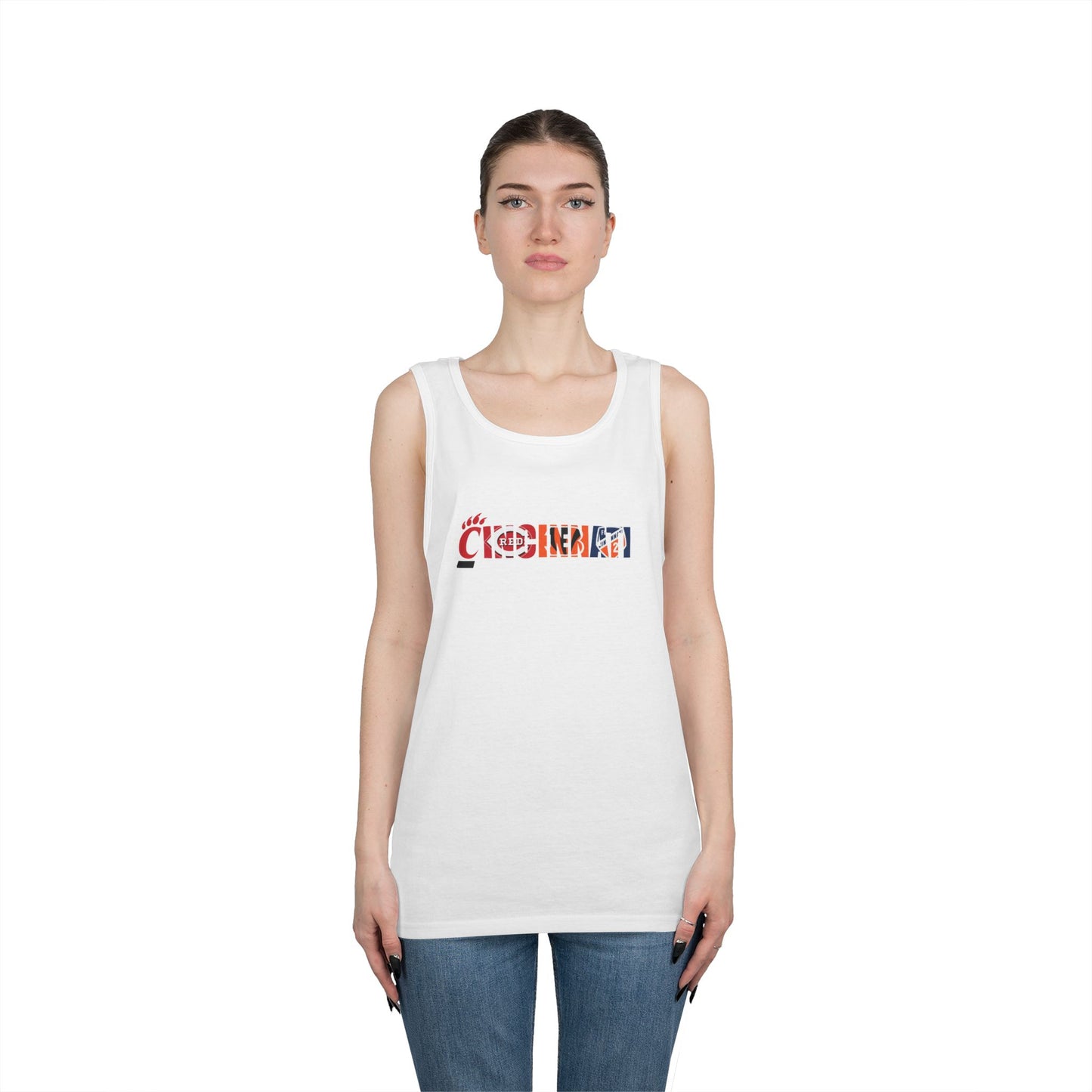 Cincinnati Floral Flag Tank