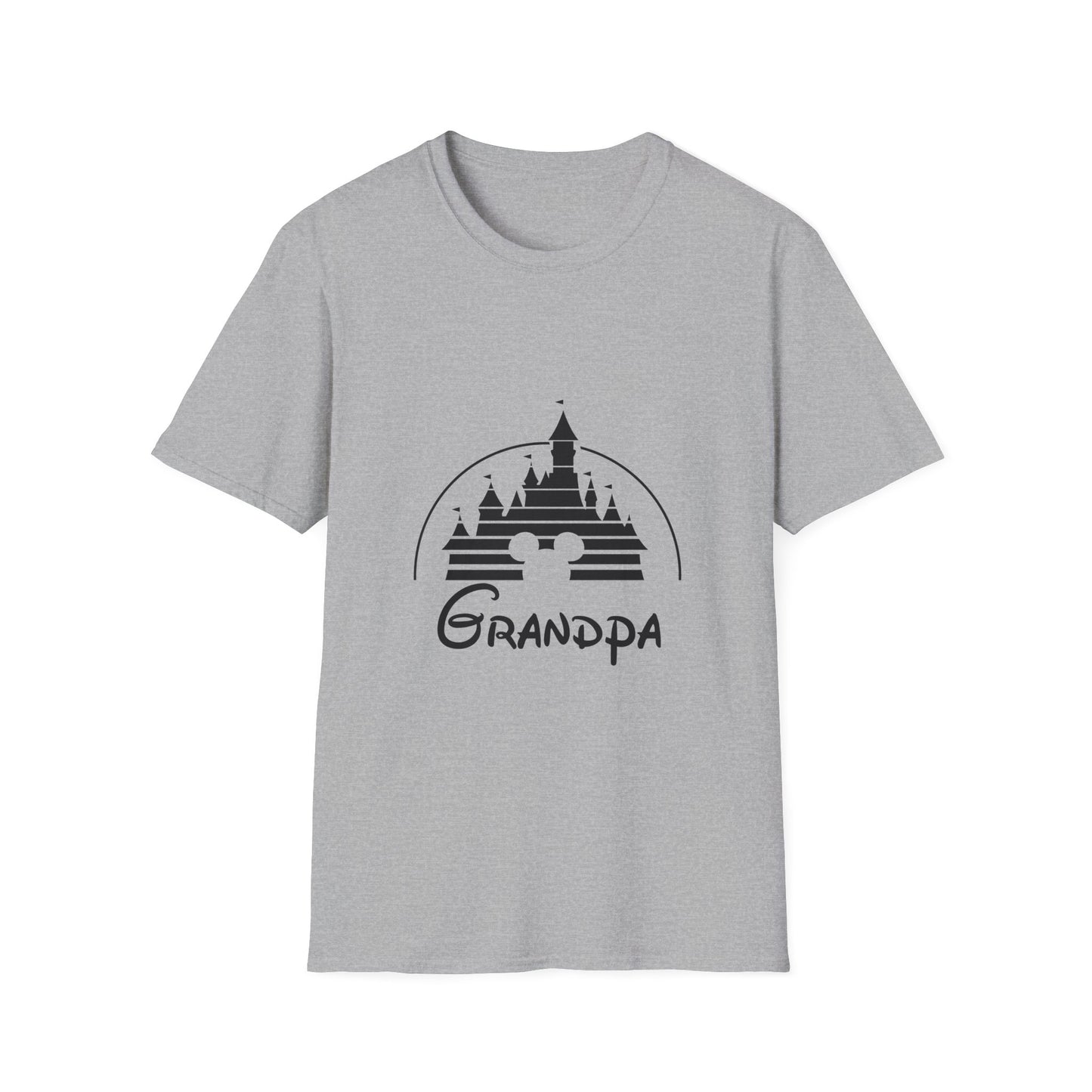 Grandpa Castle T-Shirt — Vintage Fairytale Grandpa Graphic Tee