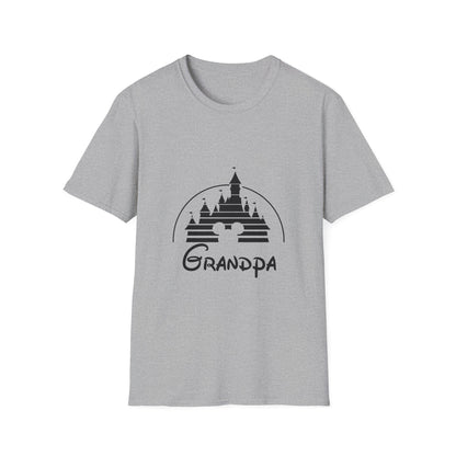 Grandpa Castle T-Shirt — Vintage Fairytale Grandpa Graphic Tee