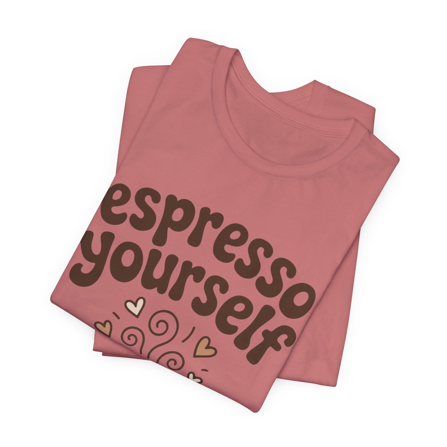 Espresso Yourself Coffee Tee — Cute Kawaii Cup Graphic T-Shirt
