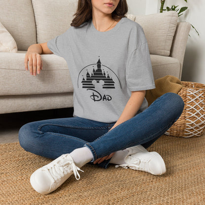 Castle Dad T-Shirt — Retro Fairytale Castle Dad Tee
