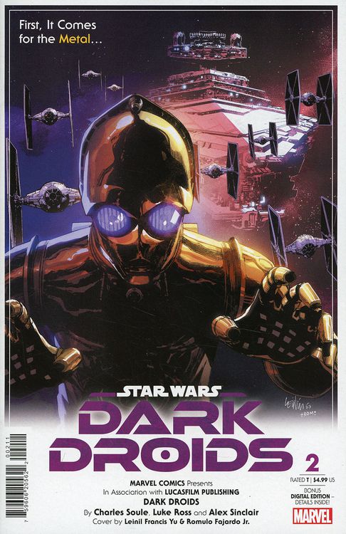 Star Wars: Dark Droids #2A - B RED 10
