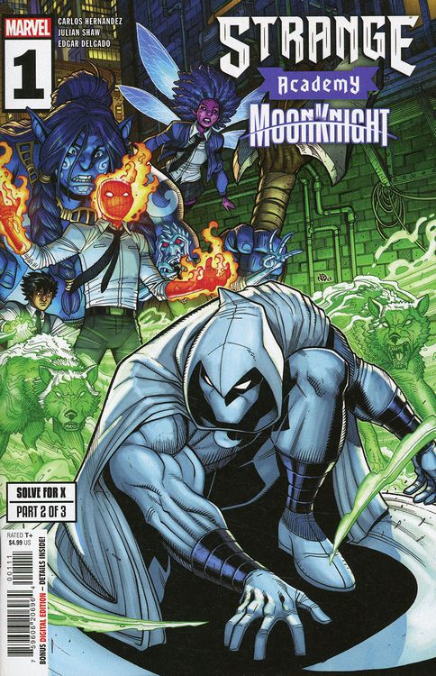 Strange Academy: Moon Knight #1A - A RED 31