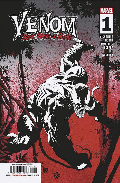 Venom: Black, White & Blood #1A - B BLACK 81