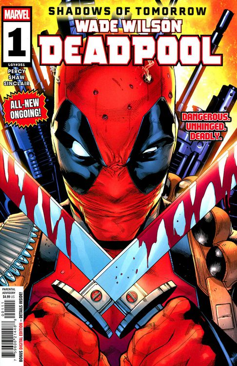 Wade Wilson: Deadpool #1A - A BLACK 77