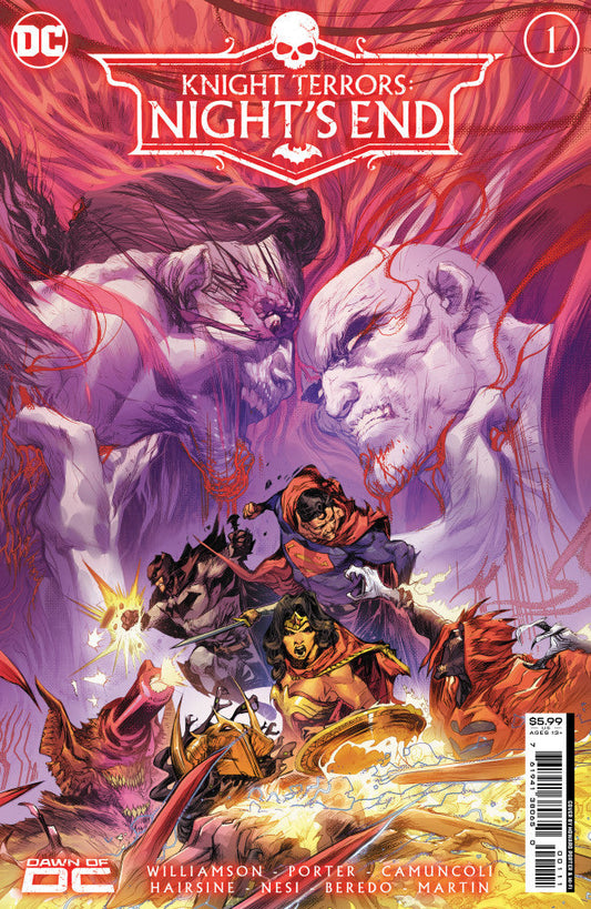 Knight Terrors: Night's End #1A - B RED 25