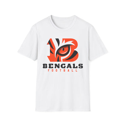 Bengals Eye T-Shirt — Bold Orange & Black Football Tee