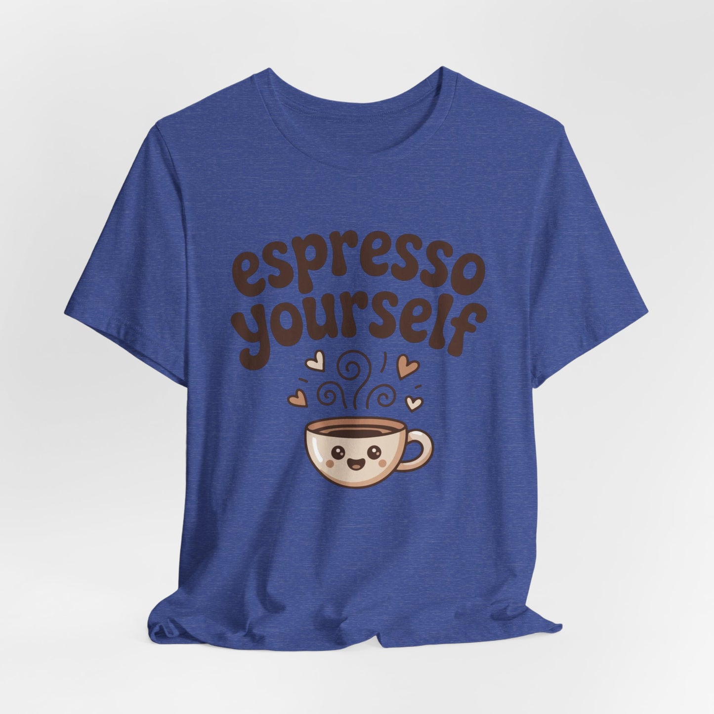 Espresso Yourself Coffee Tee — Cute Kawaii Cup Graphic T-Shirt