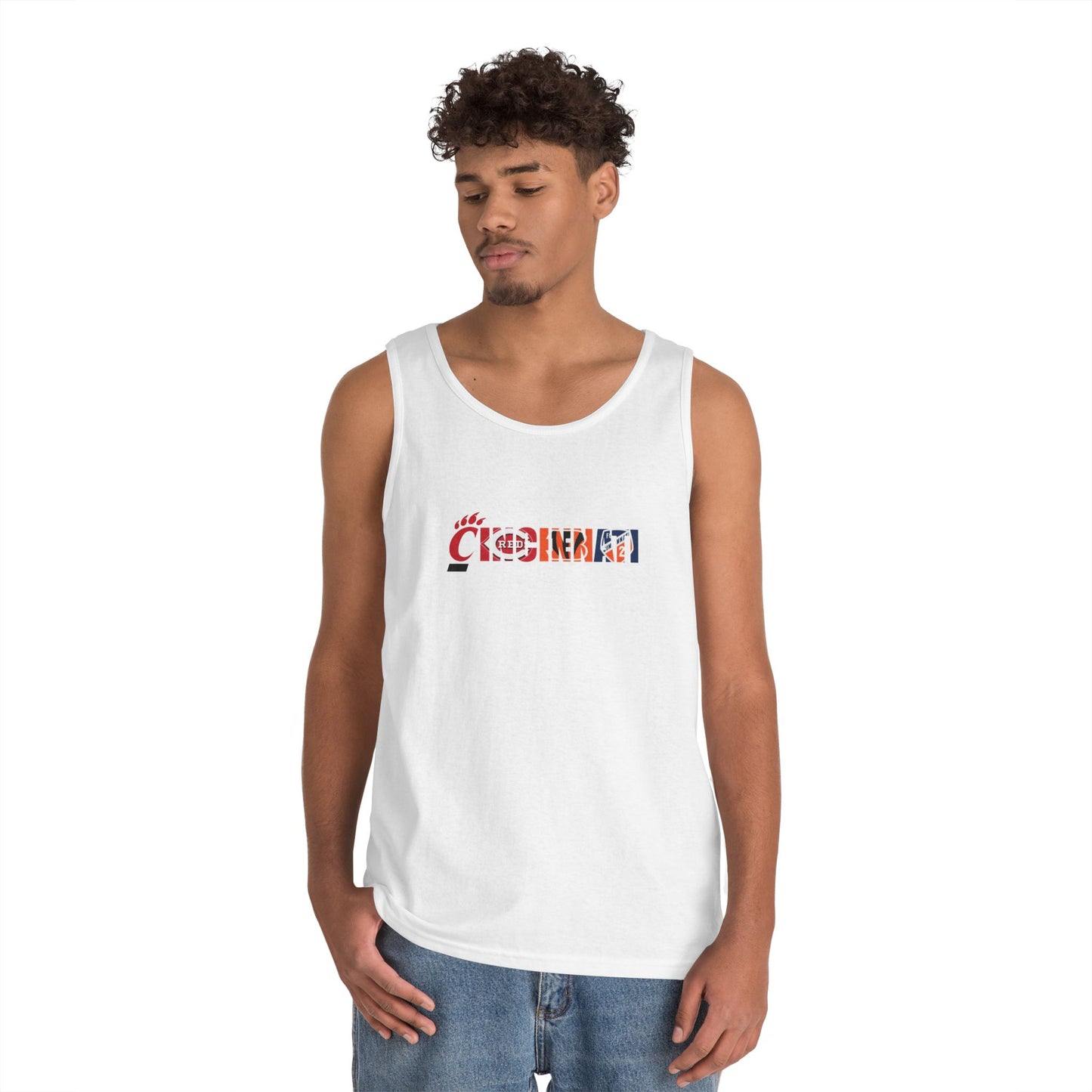 Cincinnati Floral Flag Tank