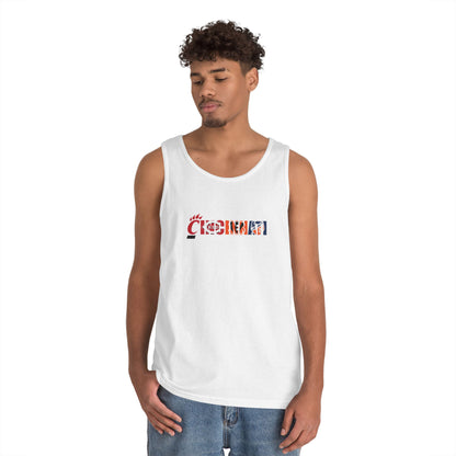 Cincinnati Floral Flag Tank