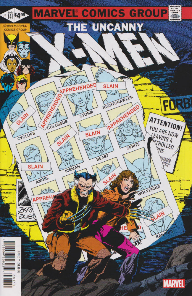 Uncanny X-Men, Vol. 1 #141F Days of Future Past - A BLACK 6