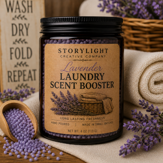 Lavender Laundry Scent Booster 4oz | LAVENDER | Epson Salt & Baking Soda | Storylight Creative Co